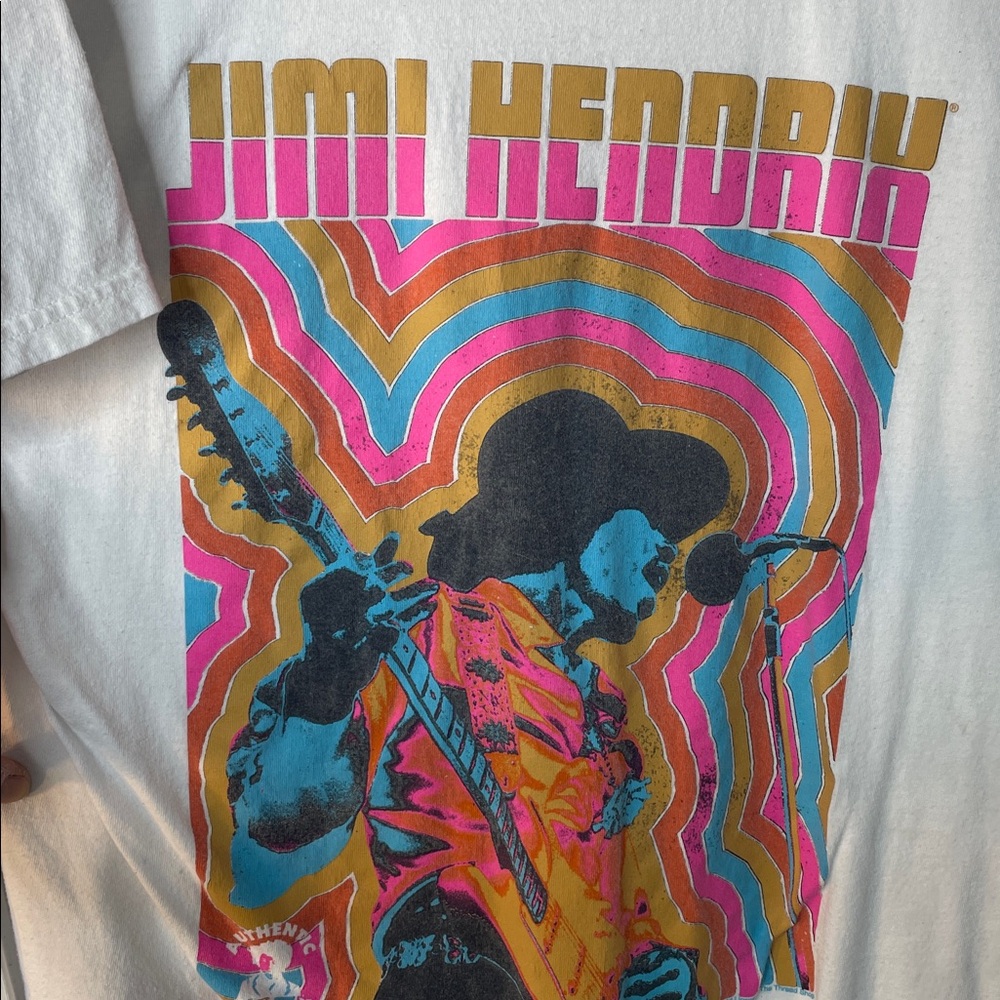 Jimi Hendrix Graphic T-Shirt - White ..are you experienced?